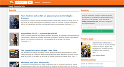 Desktop Screenshot of bandedessinee.info